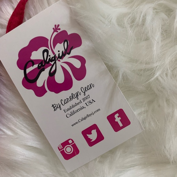 Caligirl Youth Plumeria Dress, Small - Picture 7 of 7